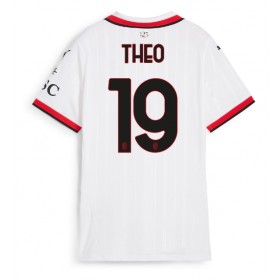 AC Milan Theo Hernandez #19 Borte skjorte til dame 2024-25 Kortermet